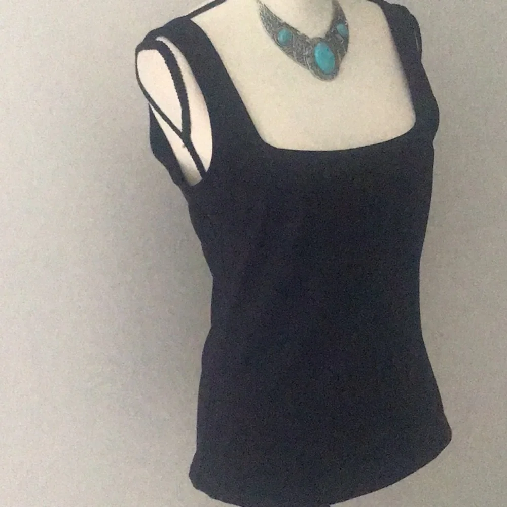 Free people square seam tank top size large